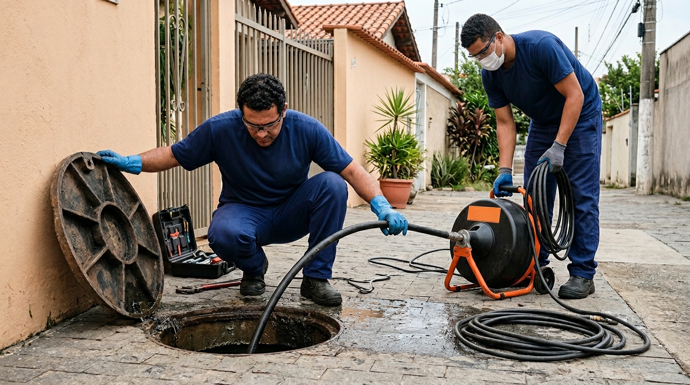 Desentupidora perto de mim em Vila Velha-ES